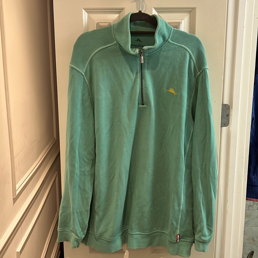 Tommy Bahama XL half-zip